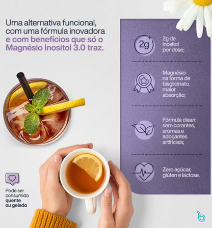 Magnésio + Inositol Relief 3.0 350g