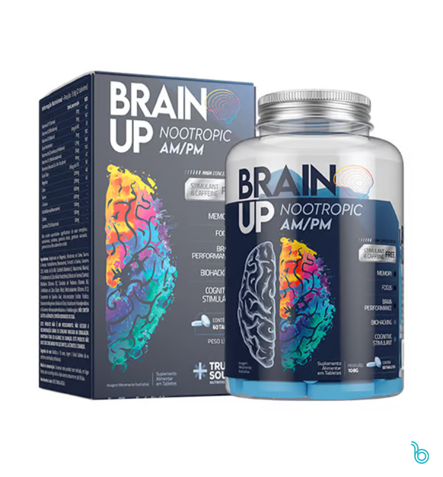 Nootrópico Brain Up AM/PM 60 Tabletes