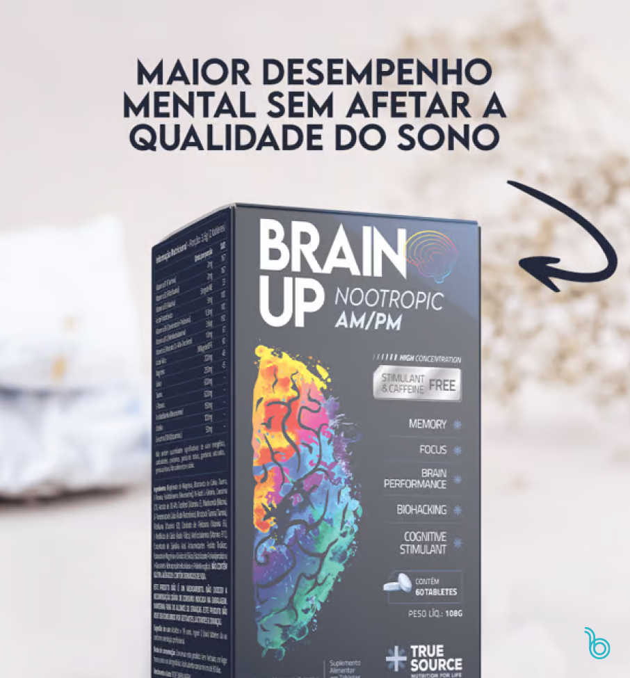 Nootrópico Brain Up AM/PM 60 Tabletes