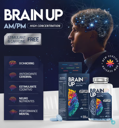 Nootrópico Brain Up AM/PM 60 Tabletes