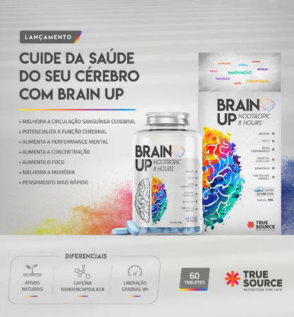 Nootrópico Brain Up 60 tabletes