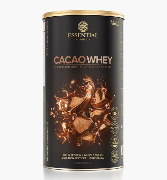 Cacao Whey lata 30 doses