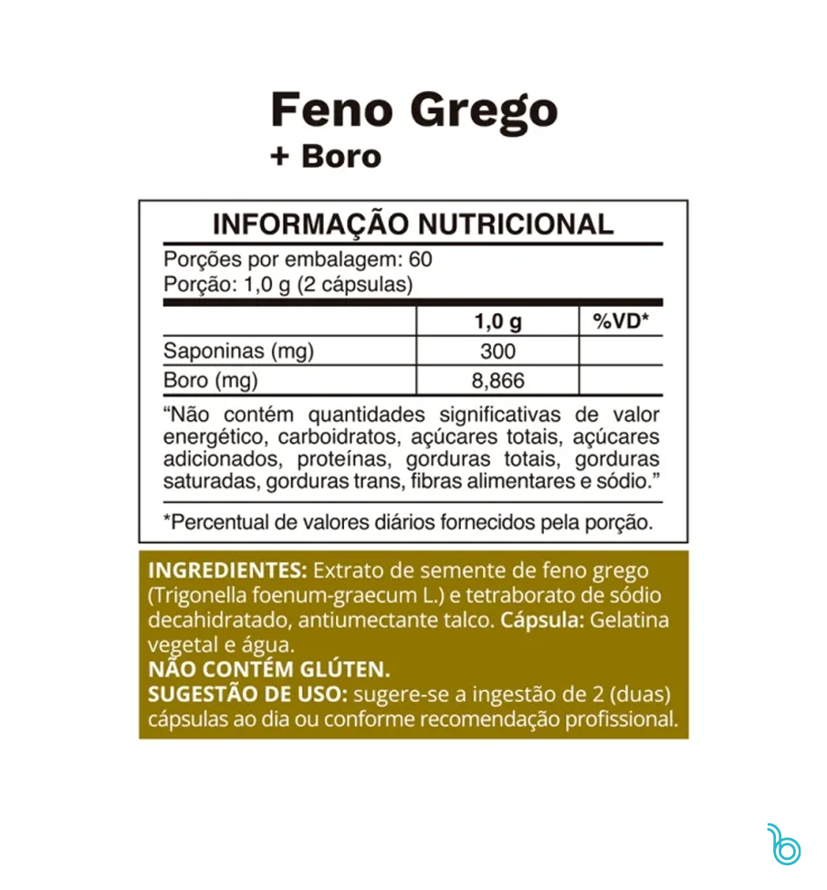 Feno Grego + Boro