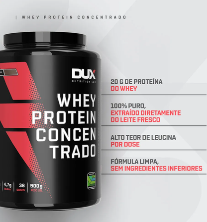 Whey Protein Concentrado - Pote 900g