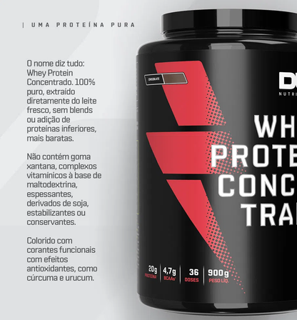 Whey Protein Concentrado - Pote 900g